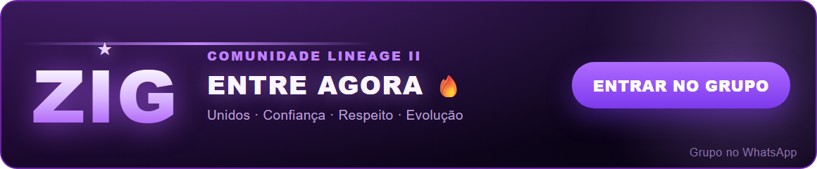 ZIG — Comunidade Lineage II: unidos, confiança, respeito, evolução